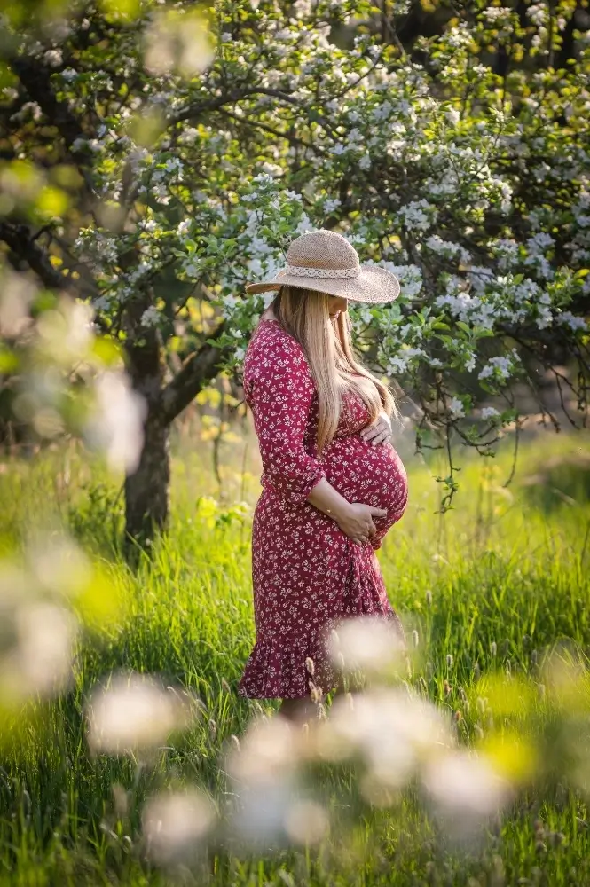 Těhotenská fotografie